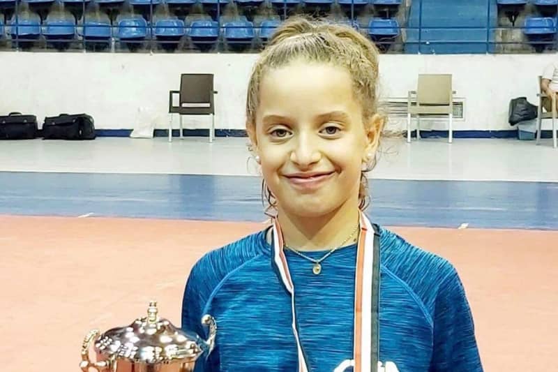 هنا جودة تتأهل لنهائي كأس أفريقيا لتنس الطاولة بعد الفوز علي دينا مشرف