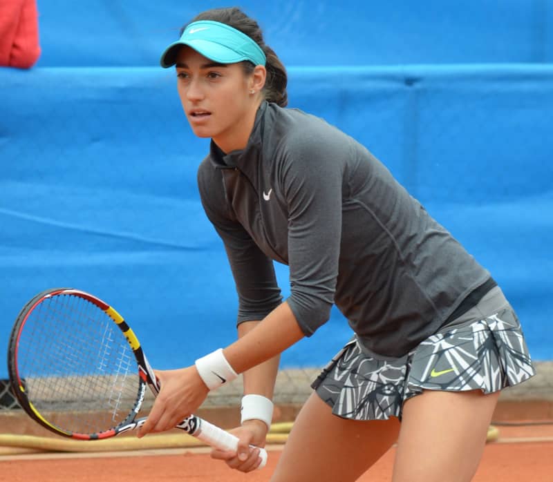 الفرنسية كارولين جارسيا تتوج بلقب بطولة باد هومبورج للتنس