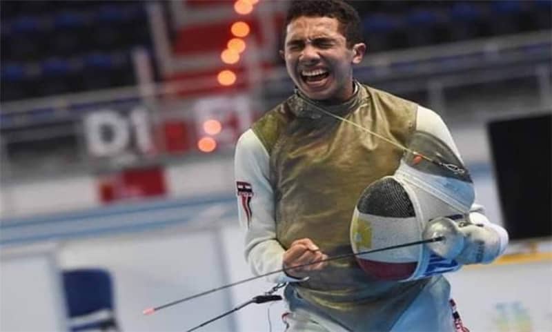 محمد حمزة إلى دور الثمانية.. ومحمد عصام يودع منافسات السلاح من ثمن النهائى بالبحر المتوسط