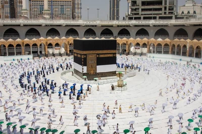 وصول جميع حجاج السياحة إلى المملكة العربية السعودية لأداء مناسك الحج