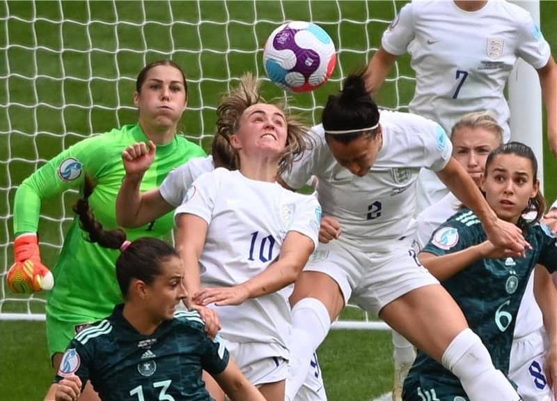 رباعي إنجليزي وخماسي ألماني في التشكيل المثالي ليورو 2022 للسيدات