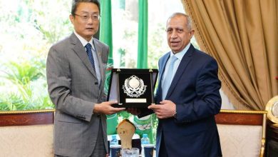 رئيس الأكاديمية العربية يستقبل قنصل عام جمهورية الصين