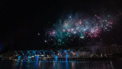 نافورة راقصة