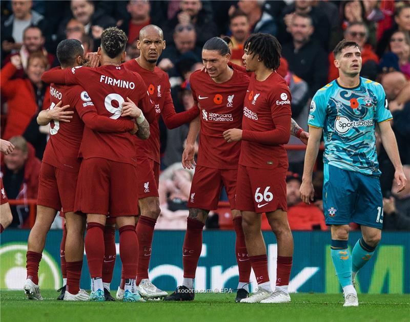 ليفربول يخسر أمام ليون بنتيجة 4-1