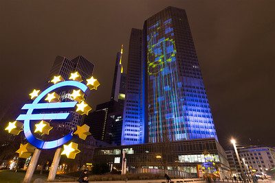 البنك المركزى الأوروبى يرفع سعر الفائدة فبراير المقبل