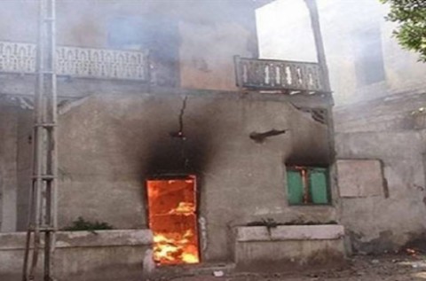 قوات الأمن المصرية تسيطر على الوضع في قرية الفواخر بعد حرق منازل عدد من الأقباط