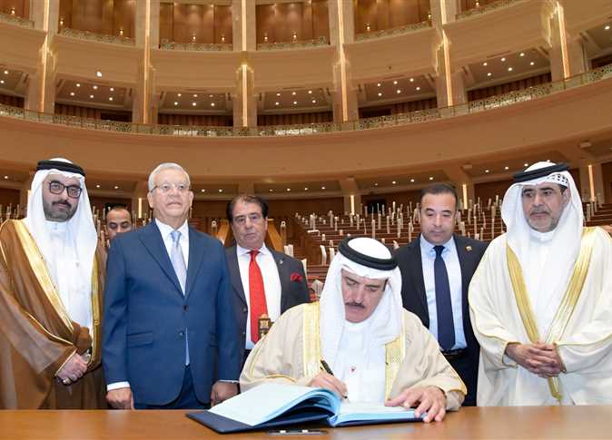 حنفي جبالي يستقبل رئيس مجلس النواب البحريني