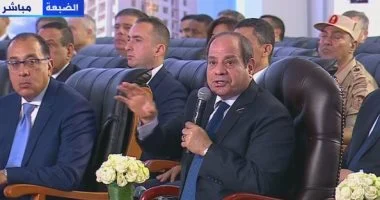 السيسي يفتتح مشروع مستقبل مصر