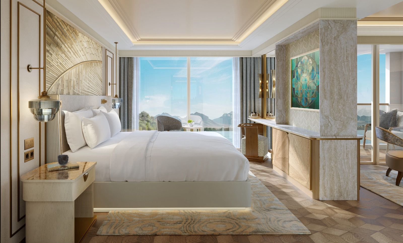 “والدورف أستوريا” تستعد لإطلاق تجربة استثنائية جديدة على نهر النيل