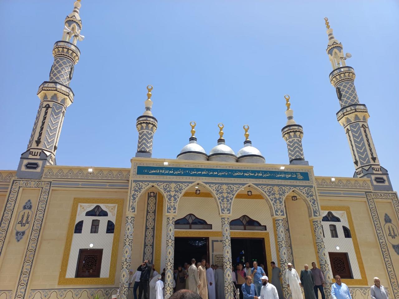 افتتاح مسجد جديد