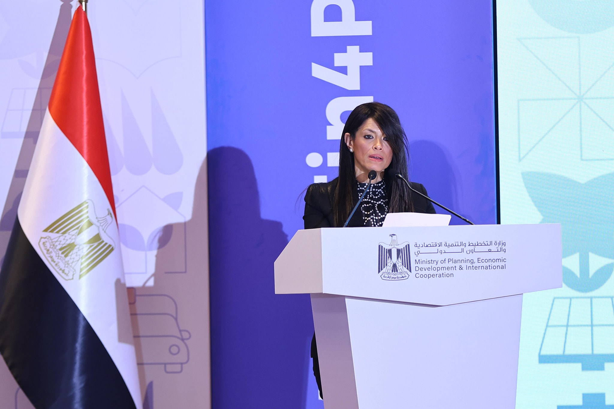 وزيرة التخطيط