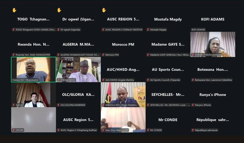 وزير الشباب