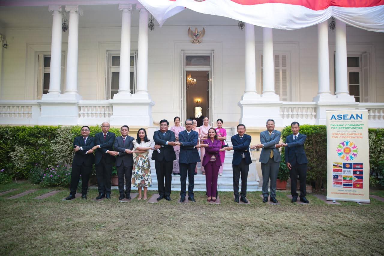 سفراء آسيان فى مصر