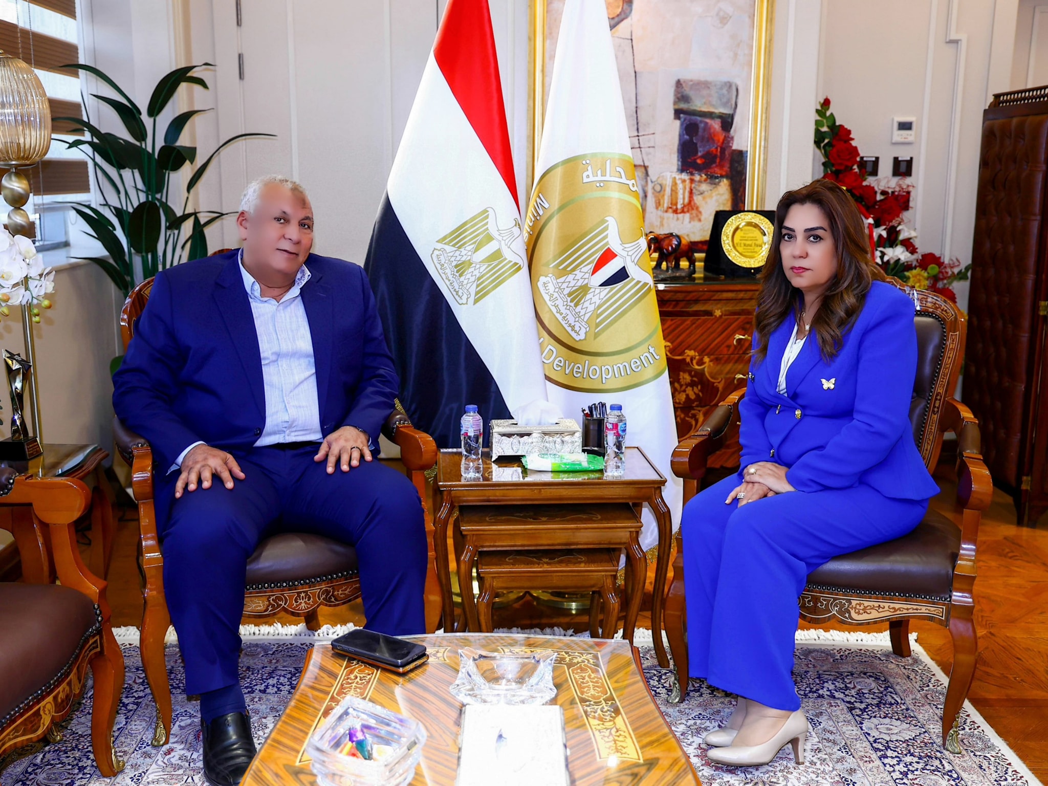 وزيرة التنمية