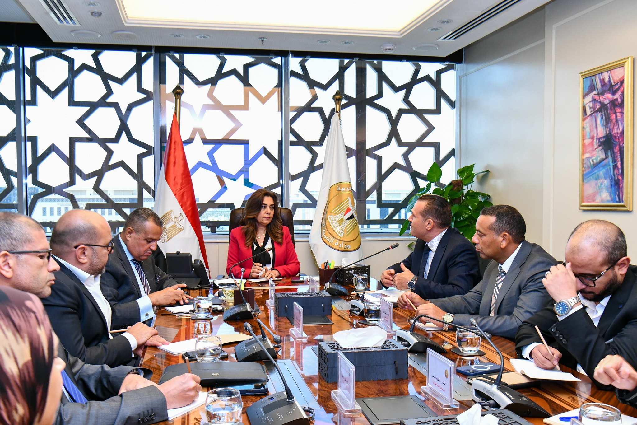 وزيرة التنمية