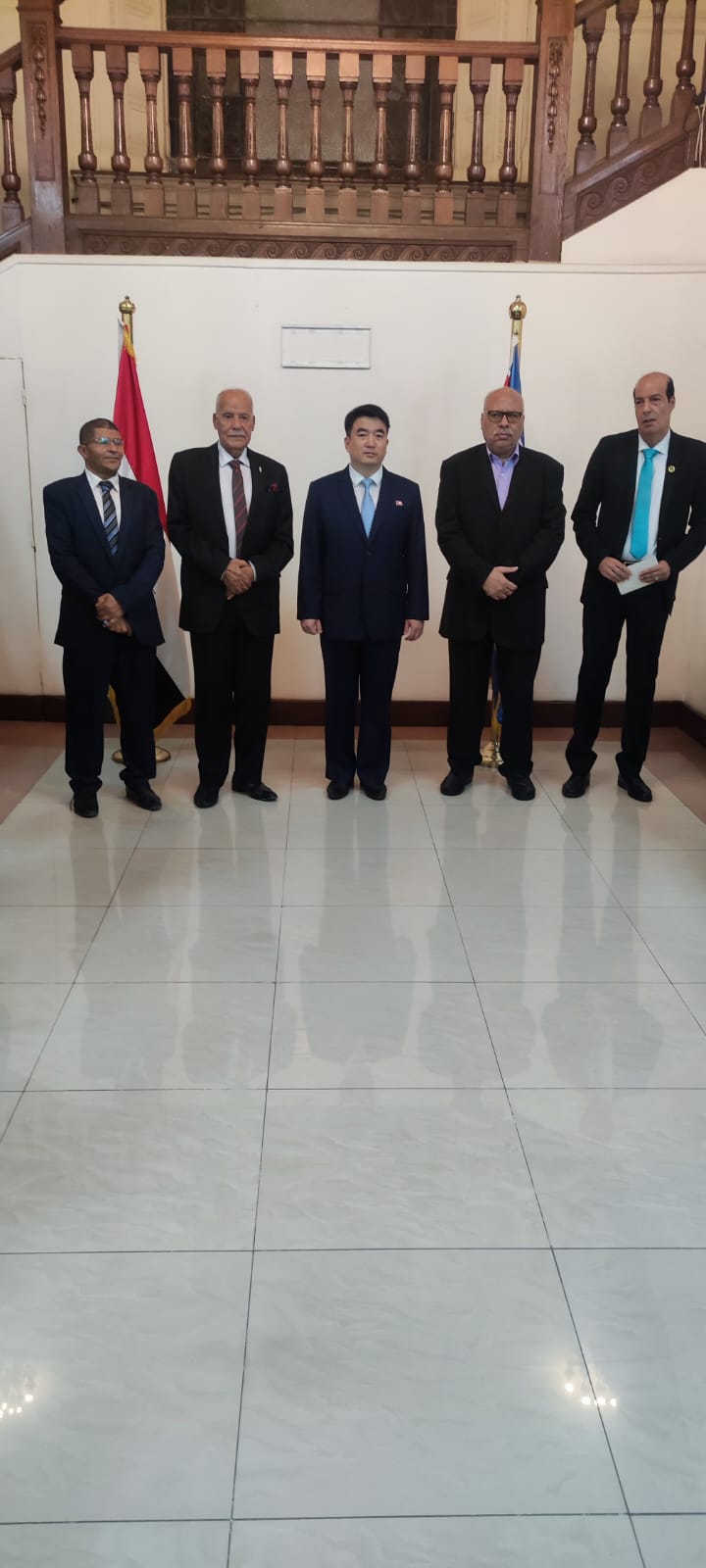 سفارة كوريا الشمالية بالقاهرة