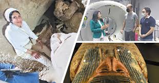 خبيرة المسح الضوئي للمومياوات