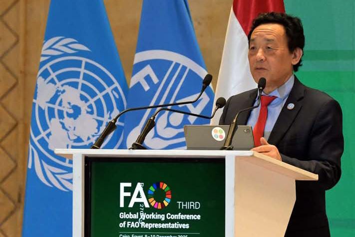 المدير العام لـ "الفاو" يثمن جهود الرئيس