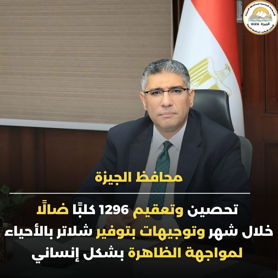 محافظ الجيزة