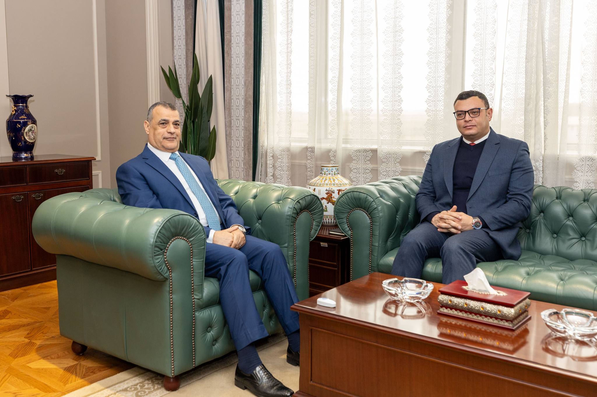 وزيرا الإنتاج الحربي