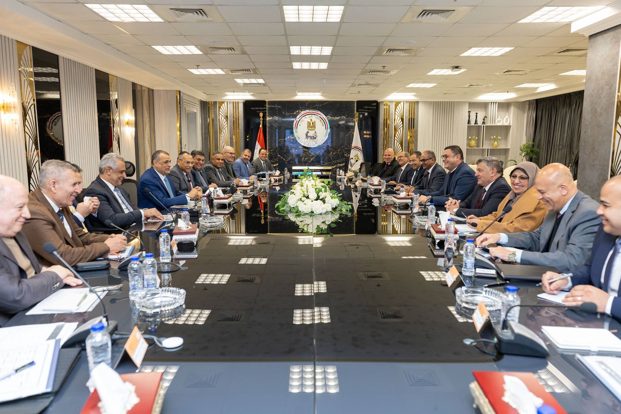 وزيرا الإنتاج الحربي