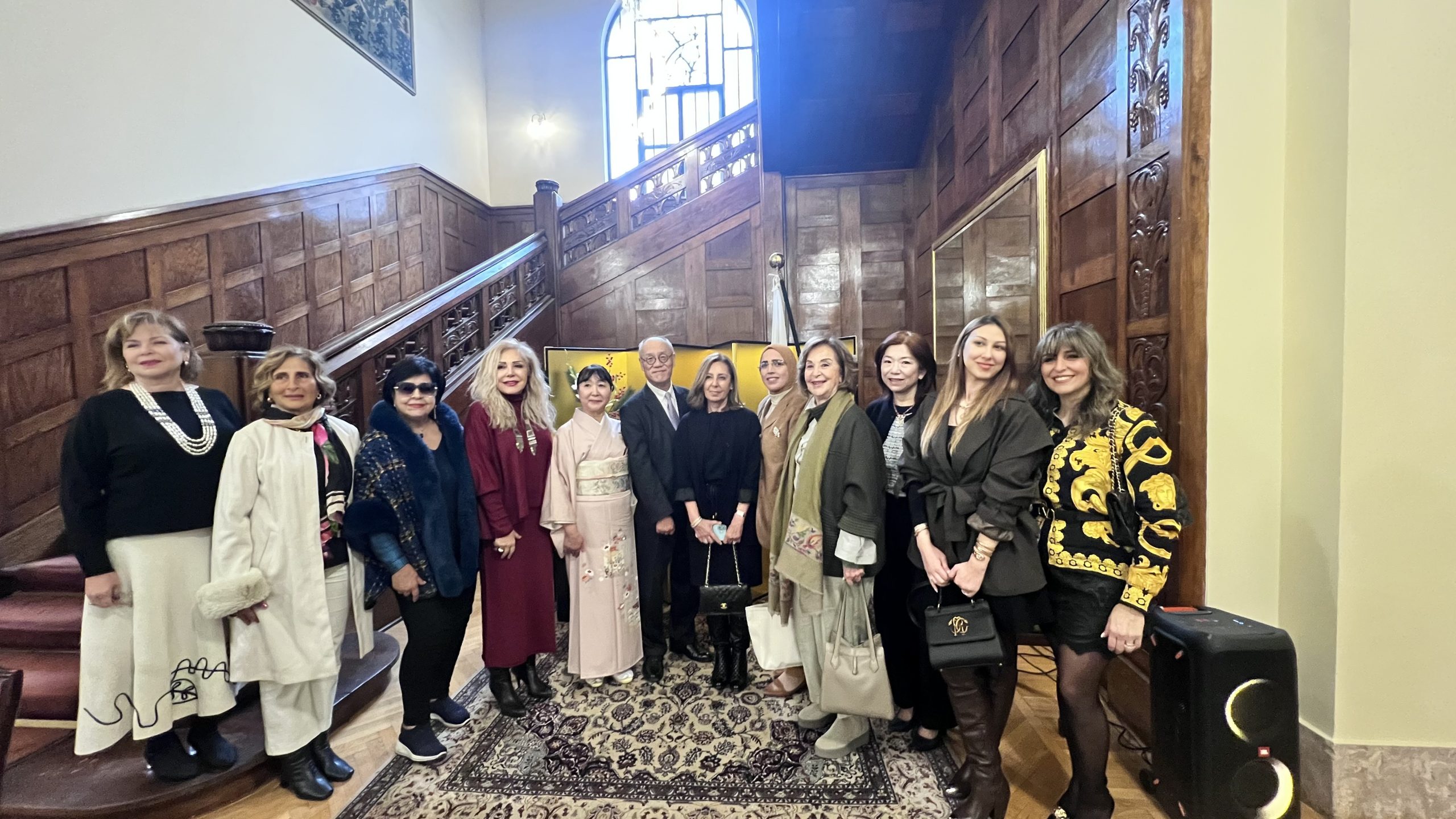 سفير اليابان بالقاهرة يقيم حفل طقوس الشاي الياباني «هاتسوجاما» احتفالًا ببداية العام الجديد