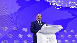 الرئيس السيسي من دافوس