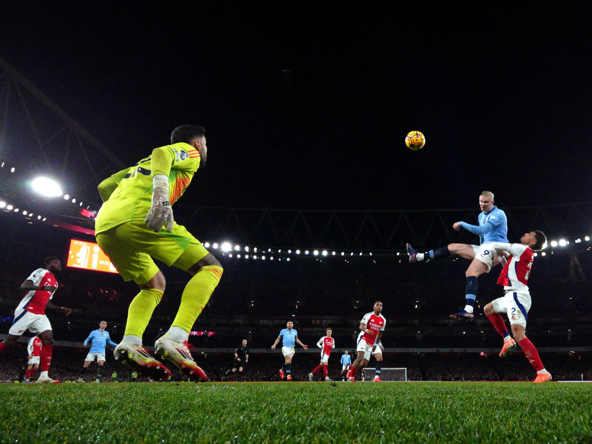  أرسنال ضد مانشستر سيتي