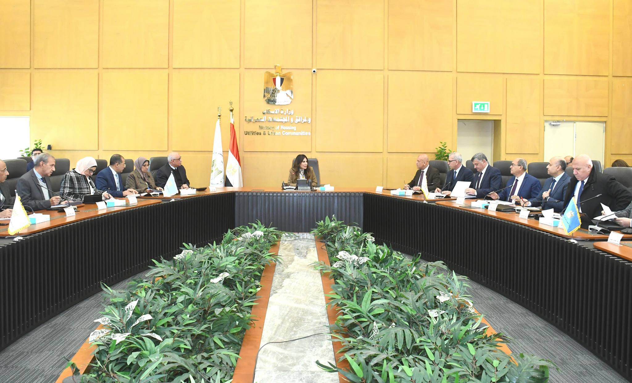 وزيرة الاسكان