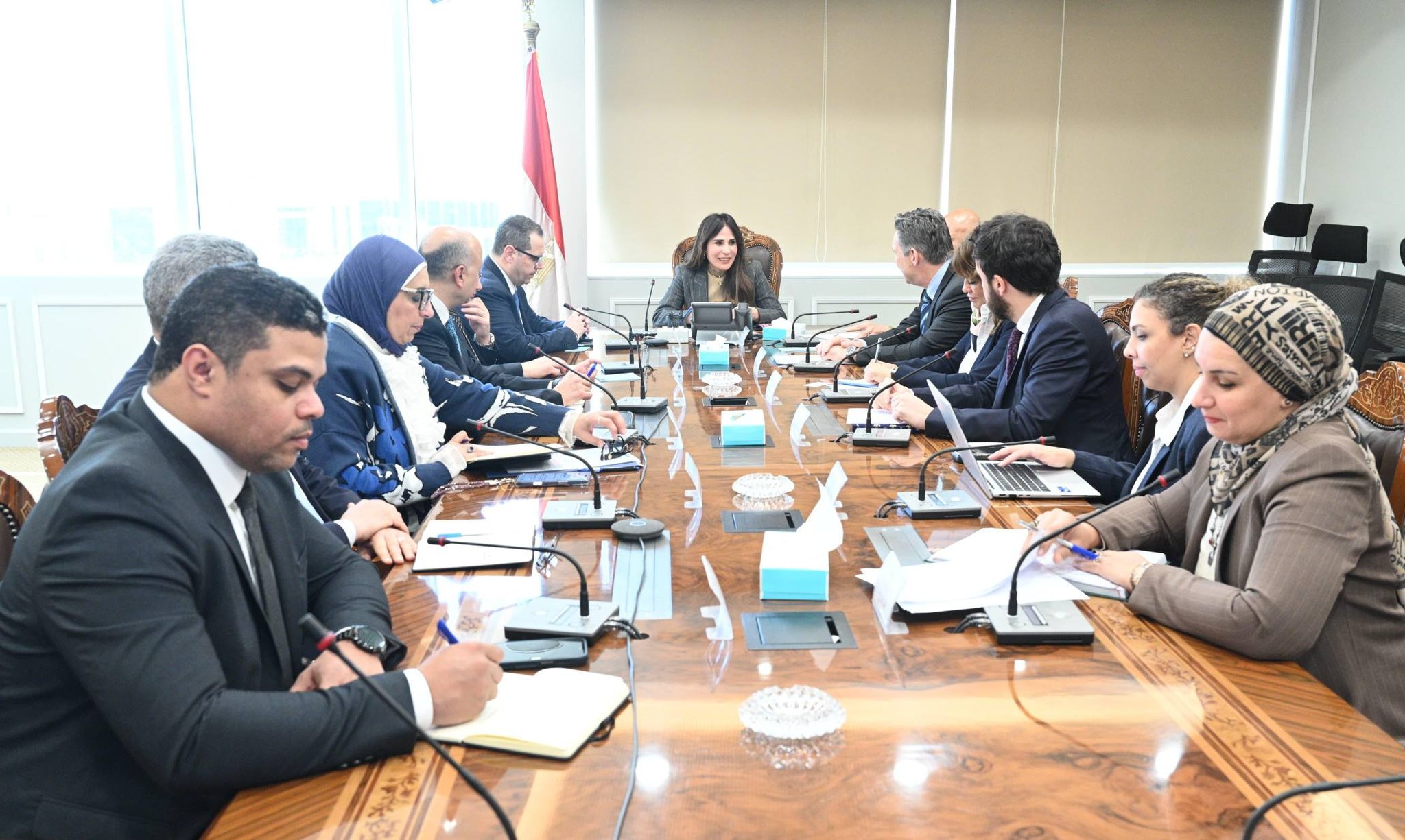 وزيرة الاسكان