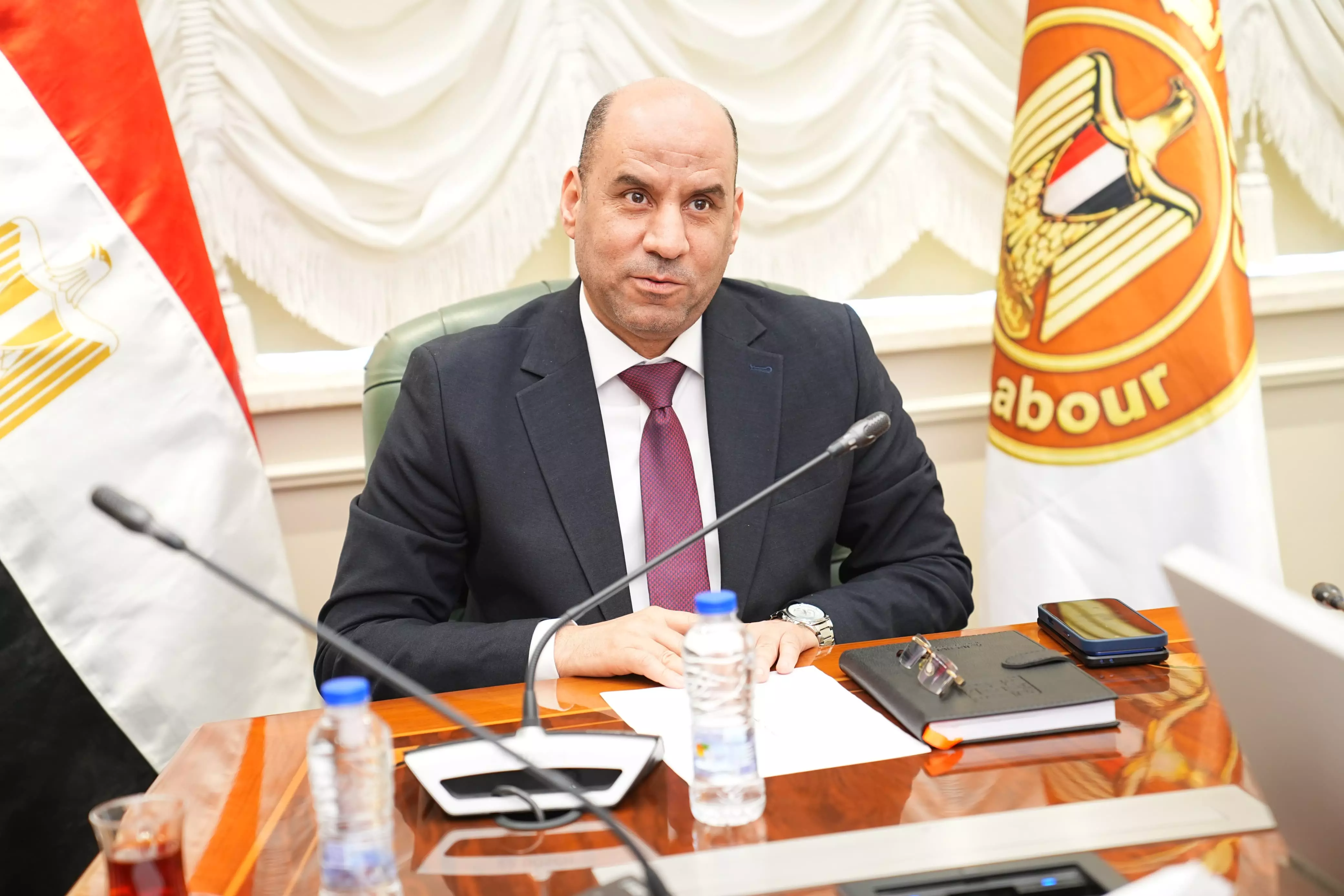 وزير العمل